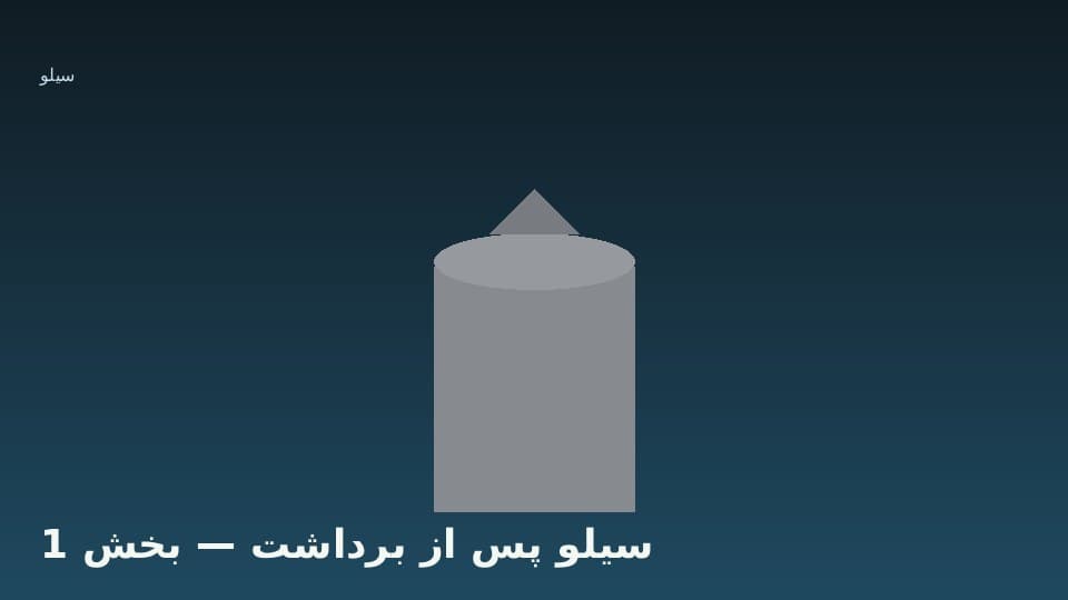 انتخاب سیلوی تخت در برابر قیفی