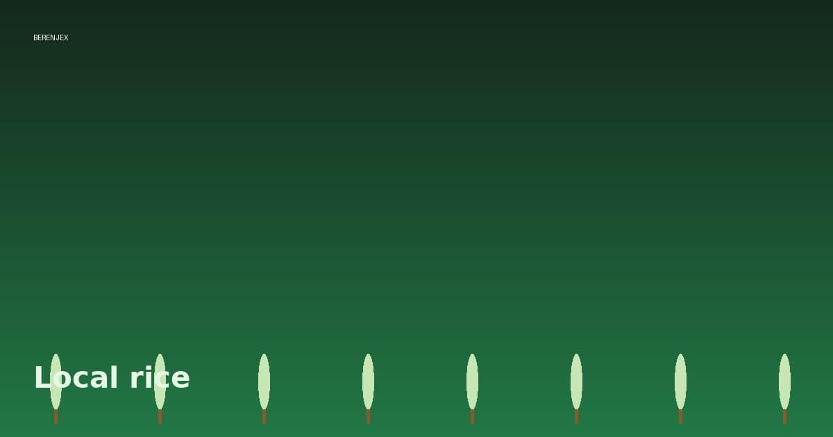برنج محلی